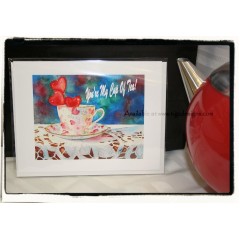 Laura Leeder - You're my Cup of Tea Greeting Card